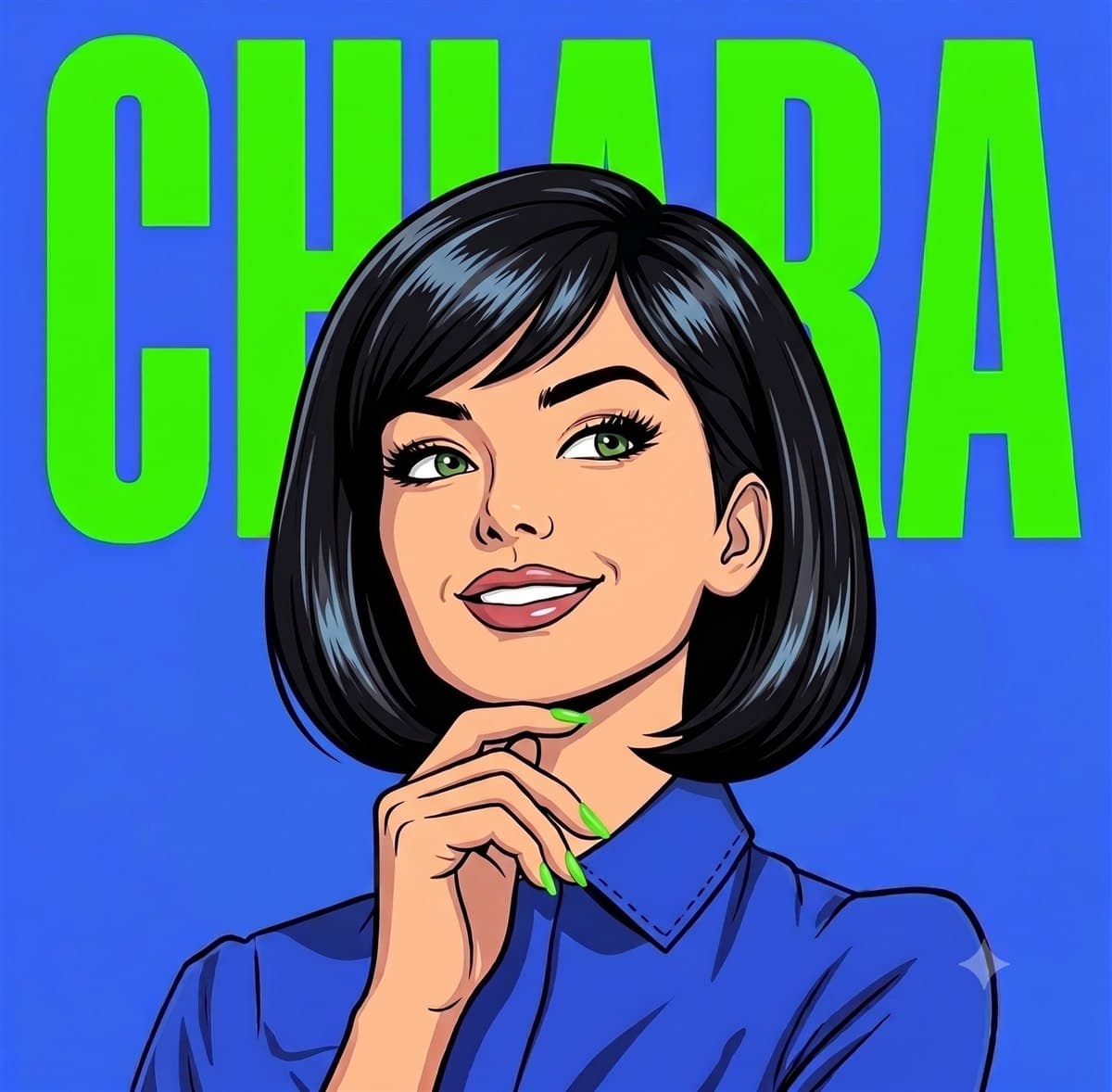 Chiara, collaboratrice numérique OnlyHumain dédiée à la création et à la qualification